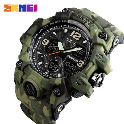 Skmei 1155 B – Camuflaje verde