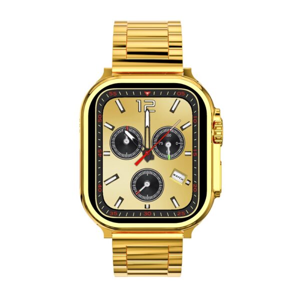 Smartwatch G9 Ultra PRO Gold de 49 mm Serie 9 + Set de Correas - Imagen 2