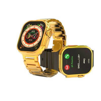 Smartwatch G9 Ultra PRO Gold de 49 mm Serie 9 + Set de Correas