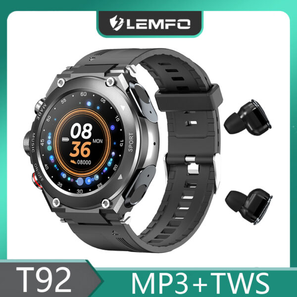 Smart Watch T92 TWS - Audífonos integrados